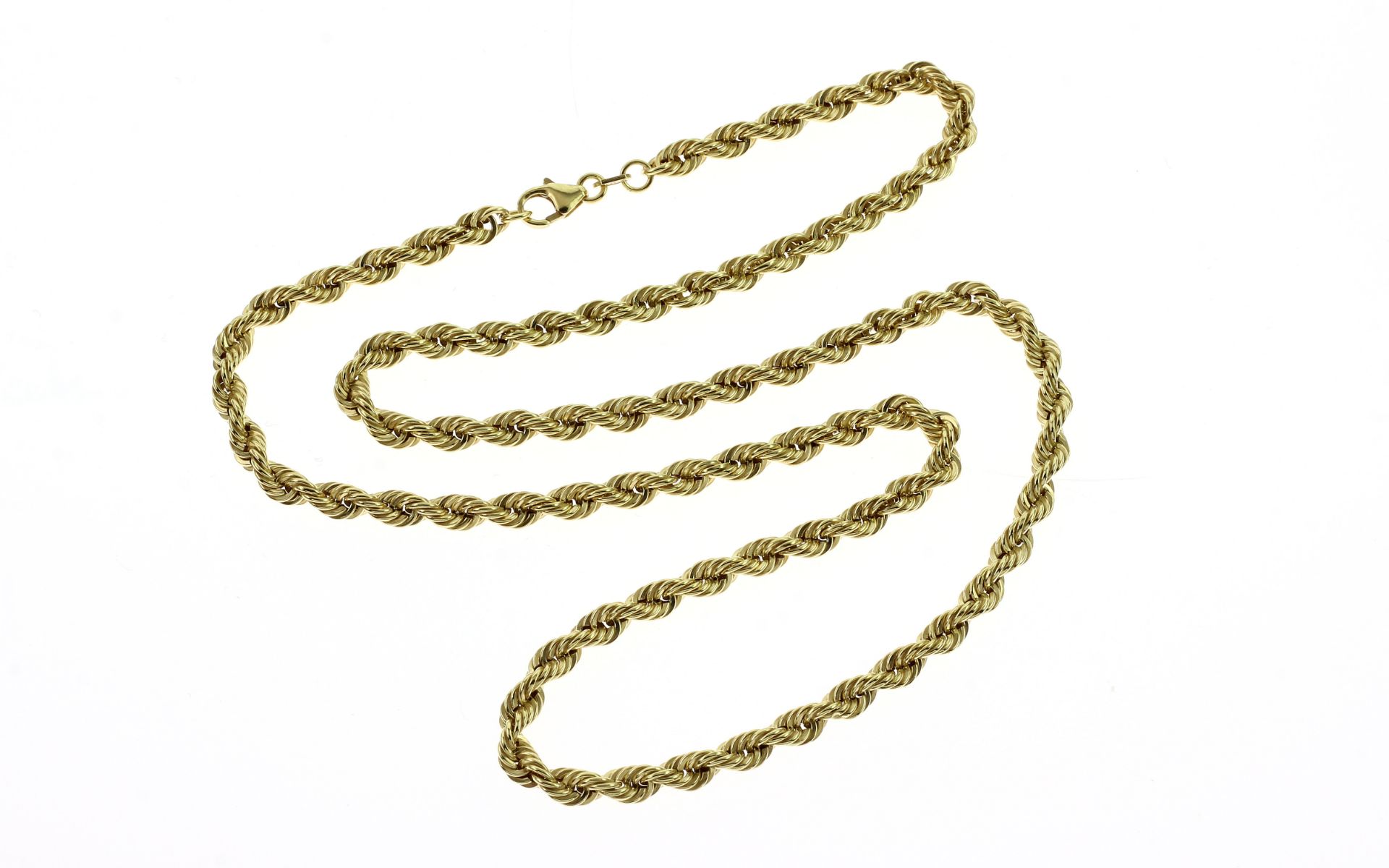 Kordelkette 5.35 g 375/- Gelbgold Laenge 50.00 cm