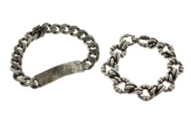 2 Armbaender 112.70 g 835/- Silber