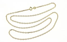 Ankerkette 2.74 g 375/- Gelbgold Laenge 60.00 cm