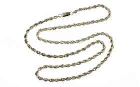 Kordelkette 39.97 g 925/- Silber Laenge 70.00 cm 