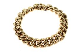 Panzerarmband 40.35 g 750/- Gelbgold Laenge 20.50 cm