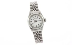 Rolex Datejust Ref. 6718 Automatik Edelstahl ohne Box und Papiere