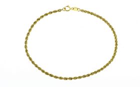 Armband 0.76 g 585/- Gelbgold Laenge 19.00 cm