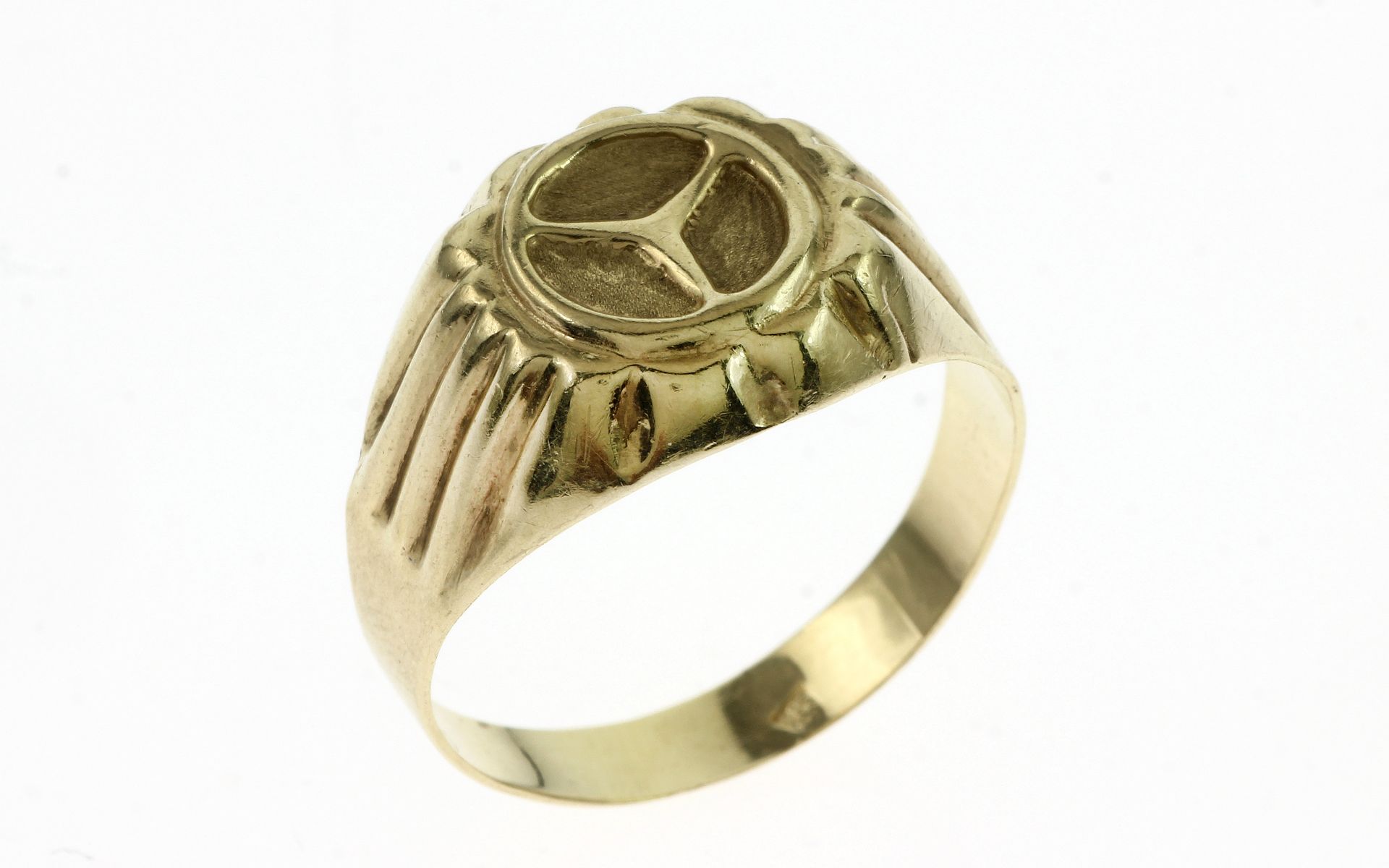 Ring 3.23 g 585/- Gelbgold Ringgroesse 64