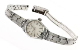 Rolex Date Ref. 6516 Automatik Edelstahl. Uhr ist defekt und laeuft nicht mehr, ohne Box & Papiere