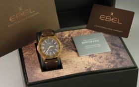 Ebel Discovery Bronze Ref. 04.1.118.2022 Automatik Titan. mit Box und Papiere. Kaufdatum: 28.11.2021