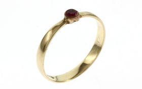 Ring 585/- Gelbgold mit Rubin 1.89g