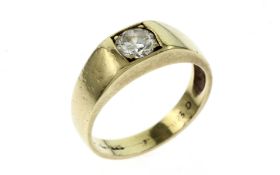 Ring 3.7 gr 585/- mit Diamant 0.60 ct F/si1 Gr.52