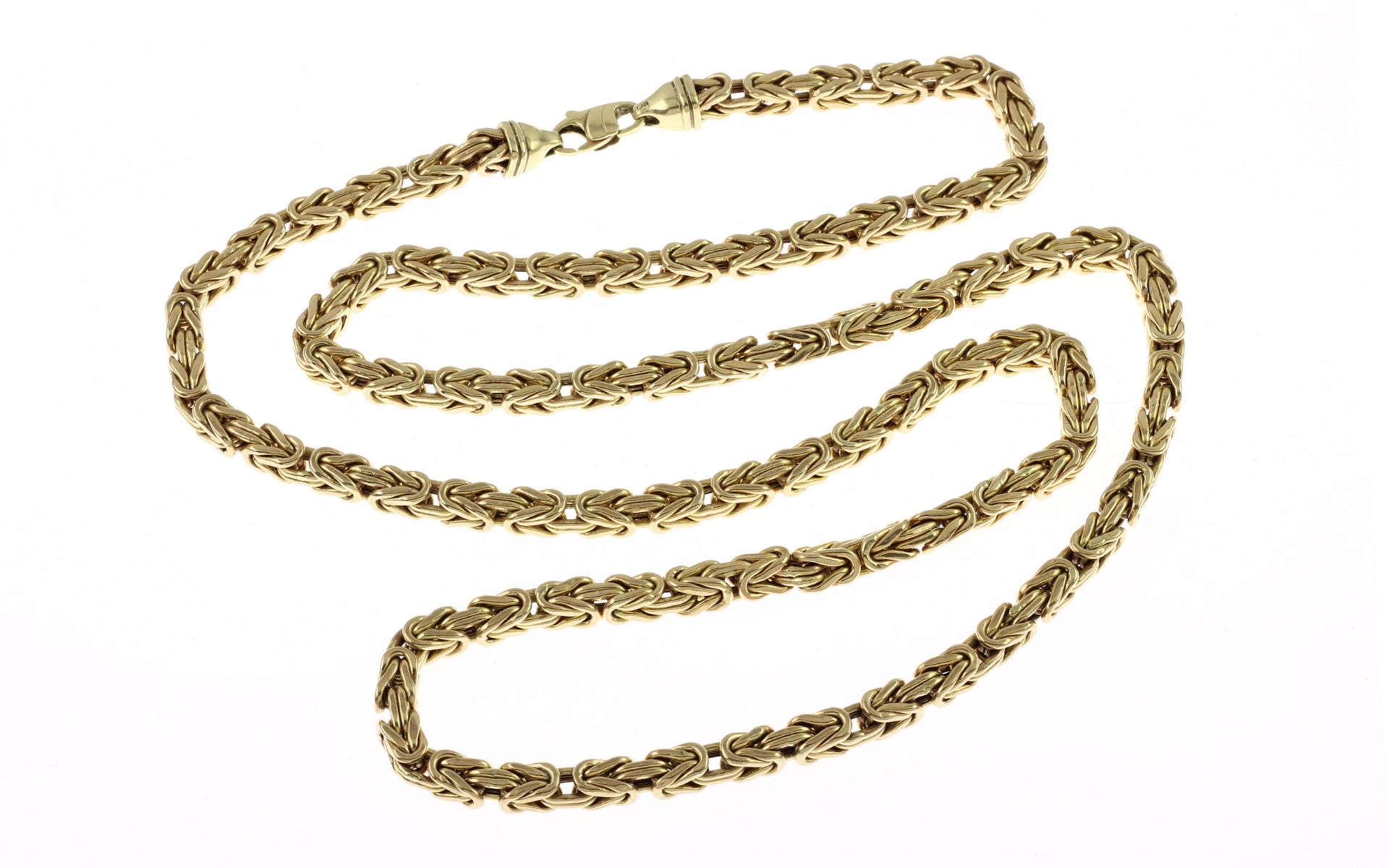 Koenigskette 59.78g. 585/- Gelbgold. Laenge ca. 57.00 cm