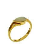 Ring 750/- Gelbgold mit Opal