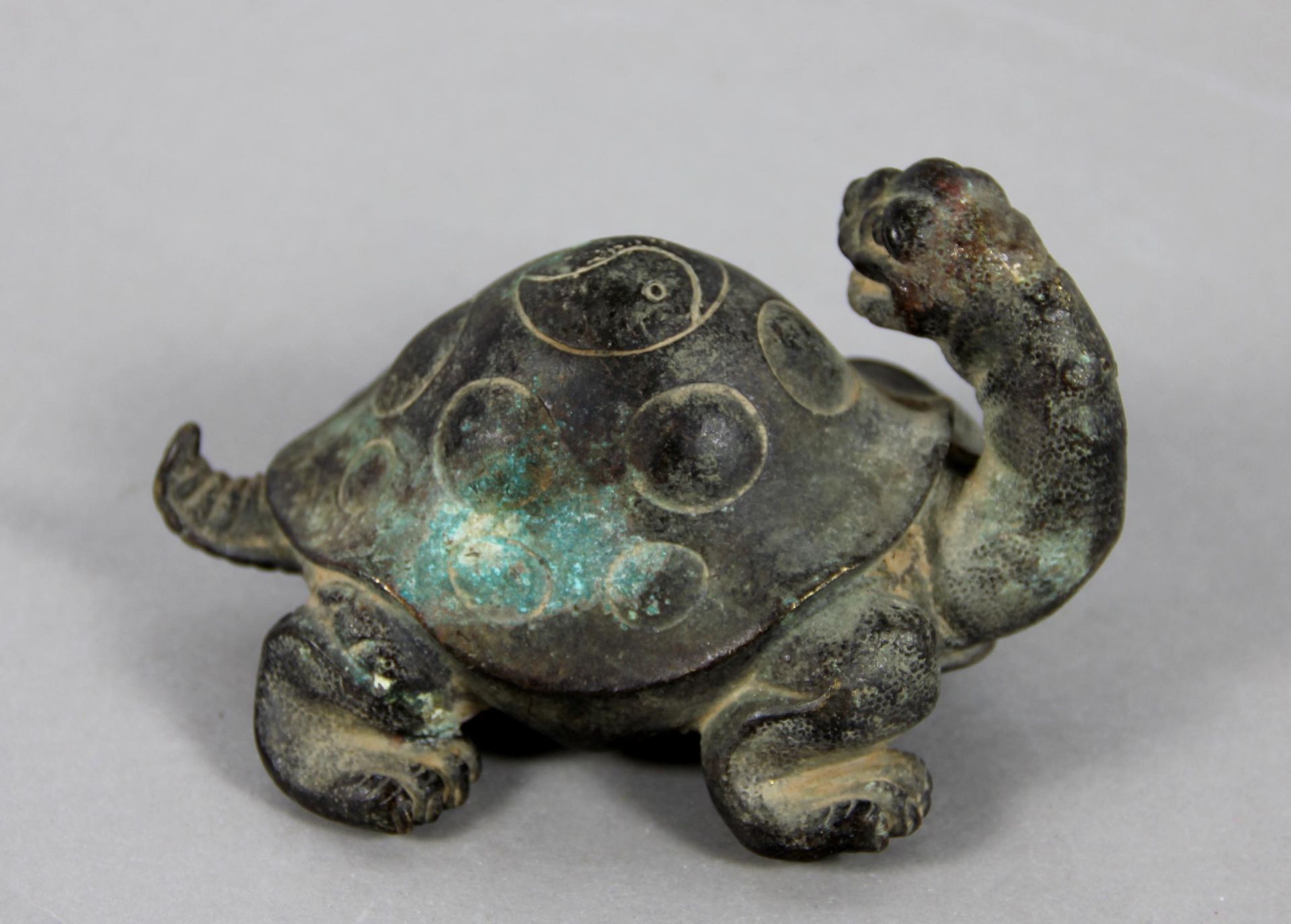 chinesische Schildkrötenfigur - Image 2 of 3