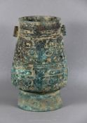 chinesische Bronze-Vase