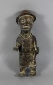 afrikanische Bronzefigur