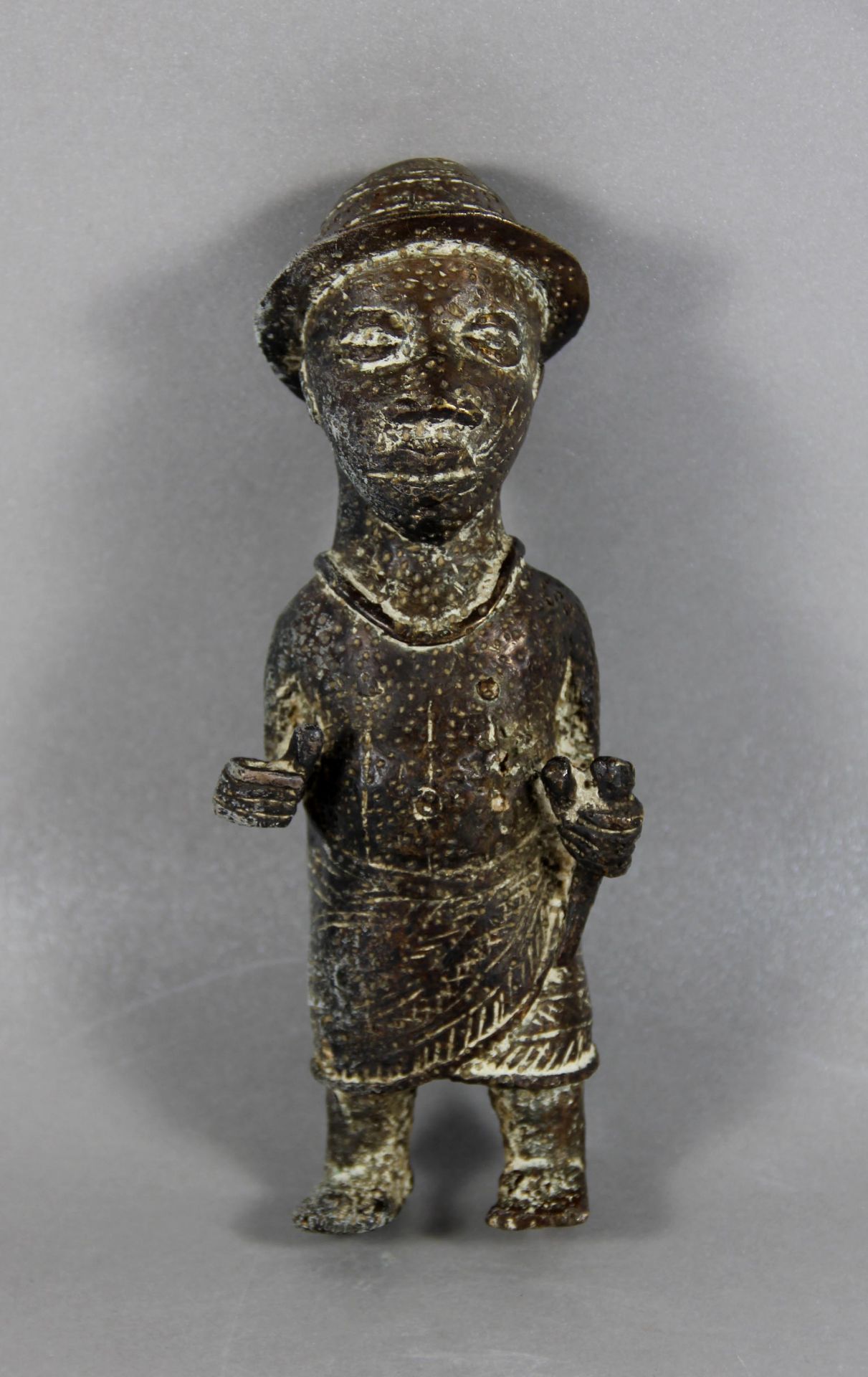 afrikanische Bronzefigur