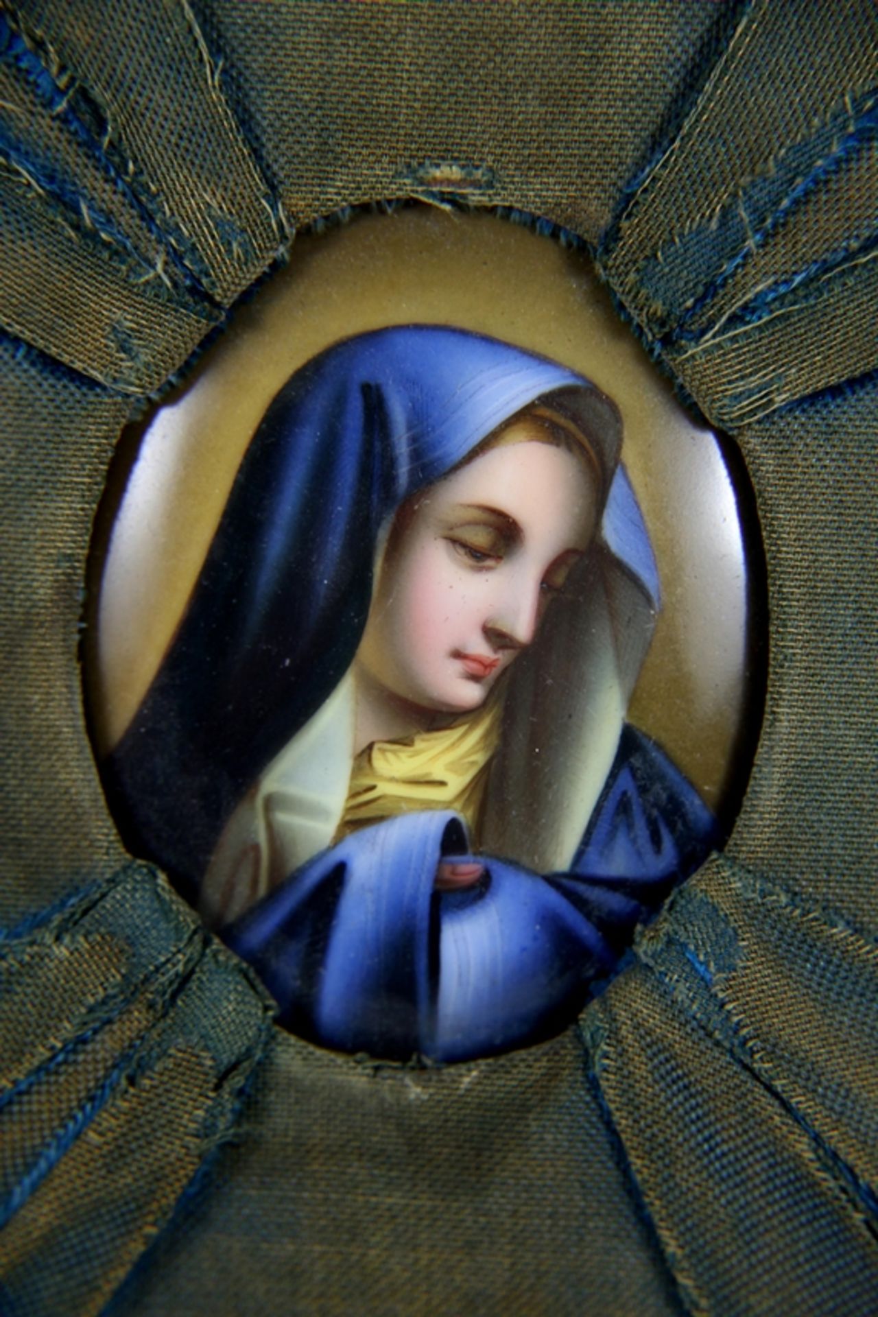 Porzellanplakette Maria - Bild 2 aus 3