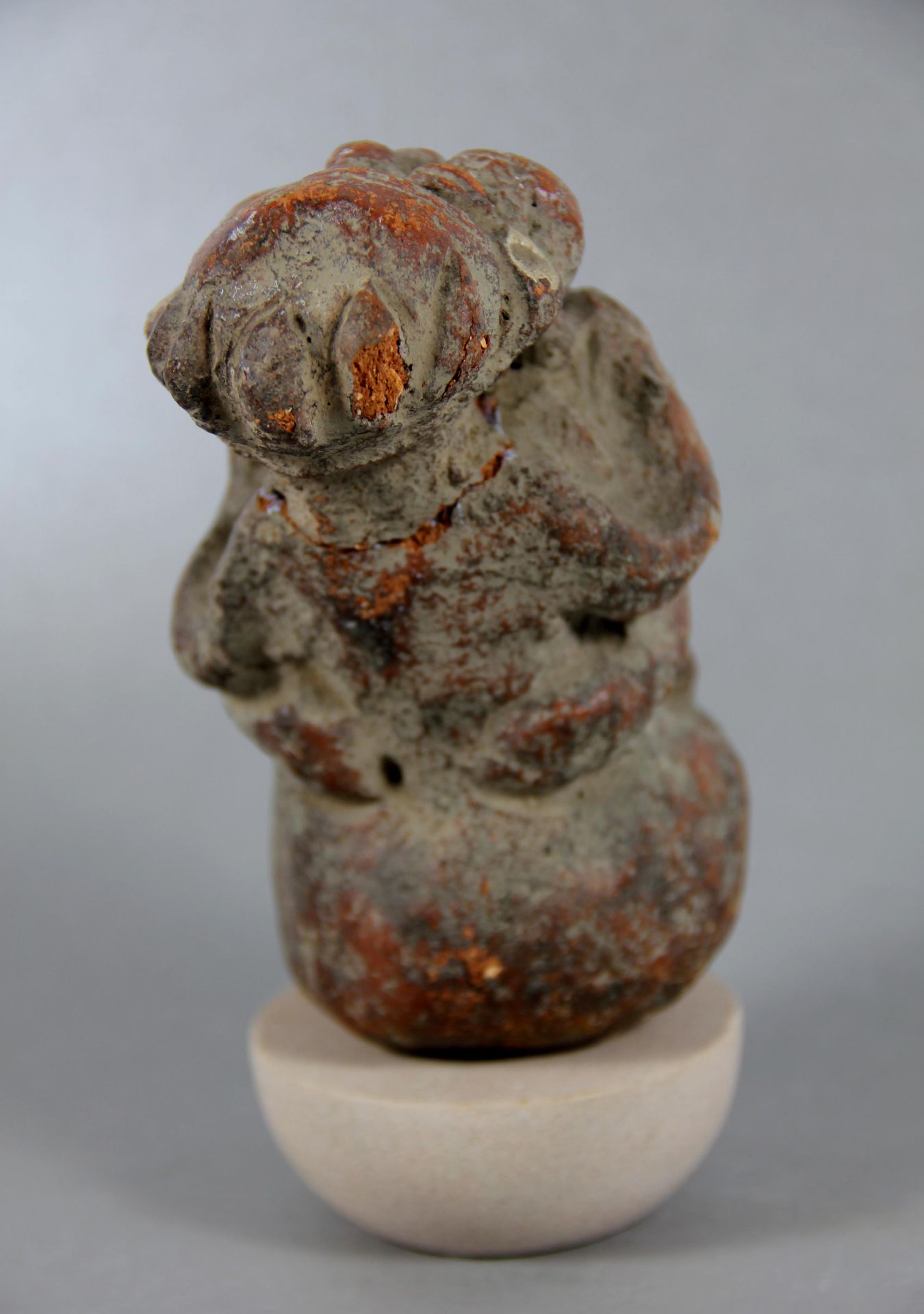 afrikanische Terracotta-Figur - Bild 2 aus 3