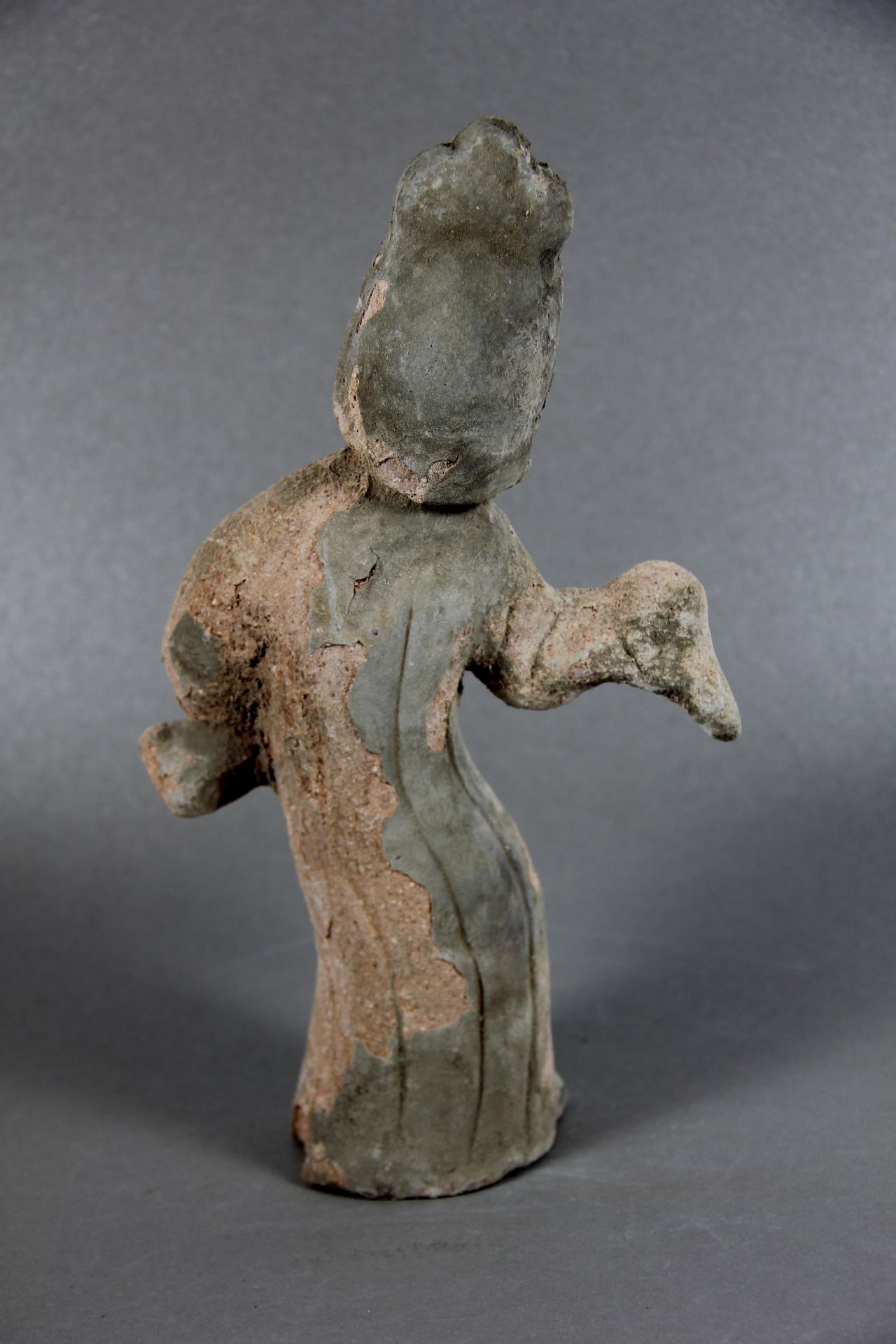 chines. Terracotta-Tänzerin - Bild 2 aus 3