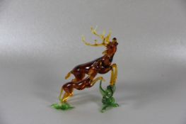 Glasfigur Hirsche