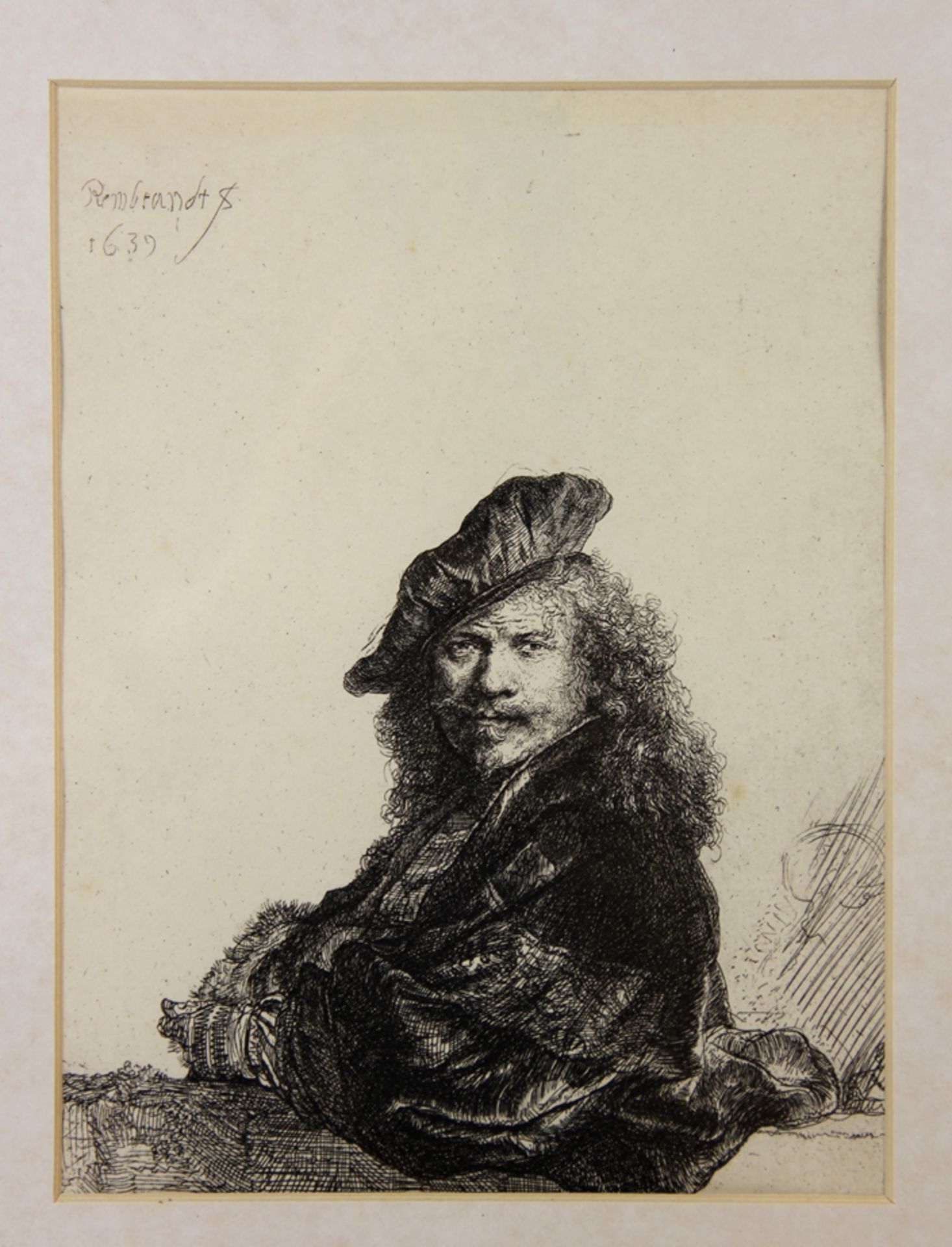 Graphik Rembrandt - Bild 2 aus 3