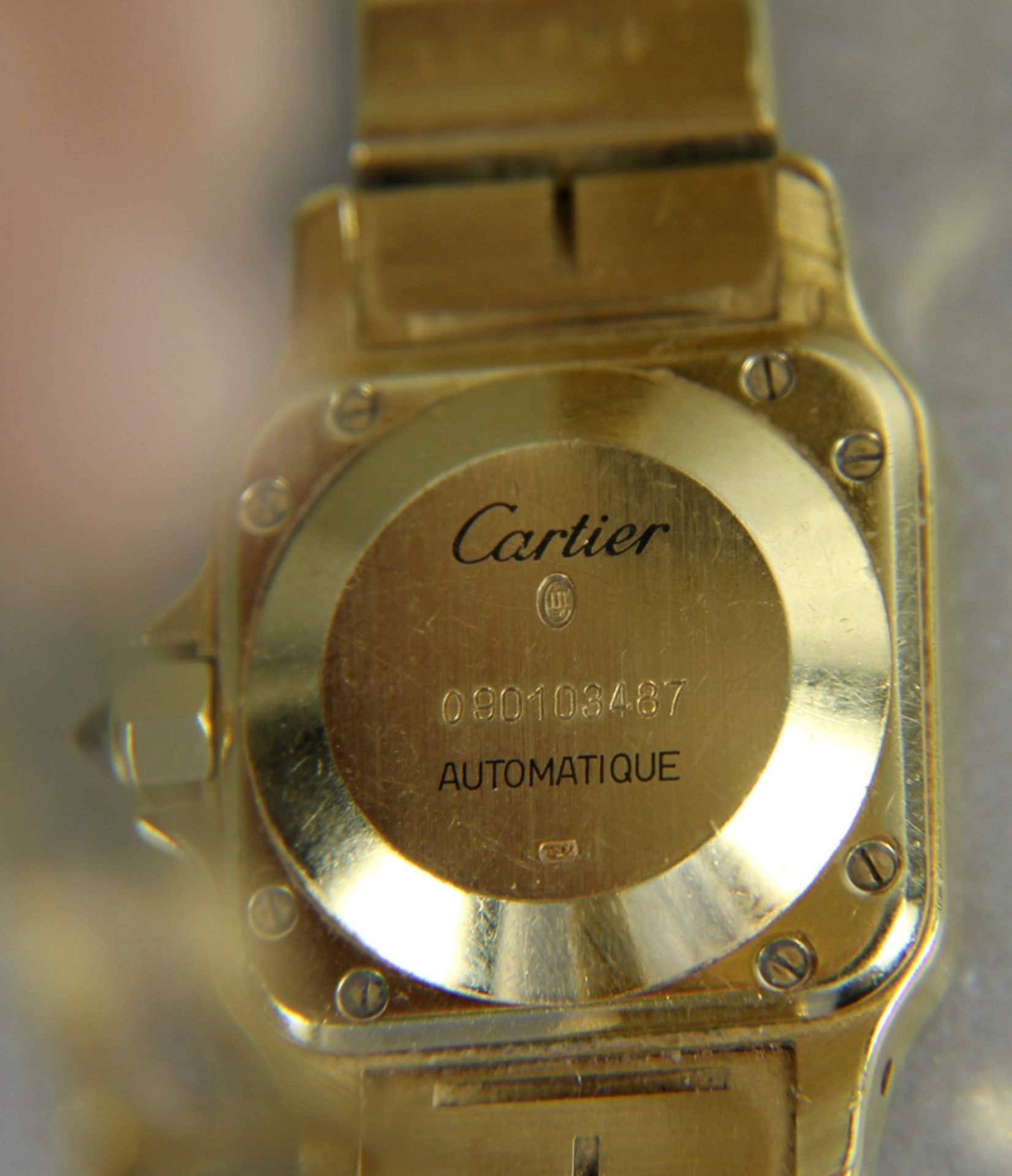 Cartier-Damenarmbanduhr - Bild 3 aus 7