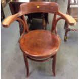 Bentwood Carver Chair