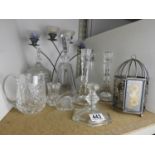 Glassware, Candle Holder etc