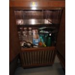Radiogram Converted to Drinks Cabinet and Contents