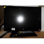 Bush Flat Screen TV with Remote Control