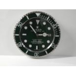 Rolex Dealer Display Clock to Replicate Oyster Perpetual Date Submariner