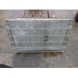 Large Folding Animal Crate