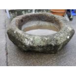 3.5ft Granite Trough - Unusual Shape