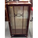 Glazed 60's Display Cabinet