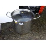 Stainless Steel Lidded Cooking Pot