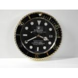 Rolex Dealer Display Clock to Replicate Oyster Perpetual Date Submariner