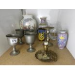 Goblets, Vases etc