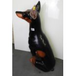 Large Ceramic Dog Ornament