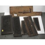 Carved Treen Panels
