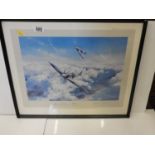 Framed Robert Taylor Spitfire Print