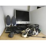 Computer Monitor, Keyboard etc