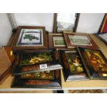 Advertising Mirrors, Framed Pictures etc