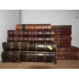 Leather Bound Book and Other Old Books