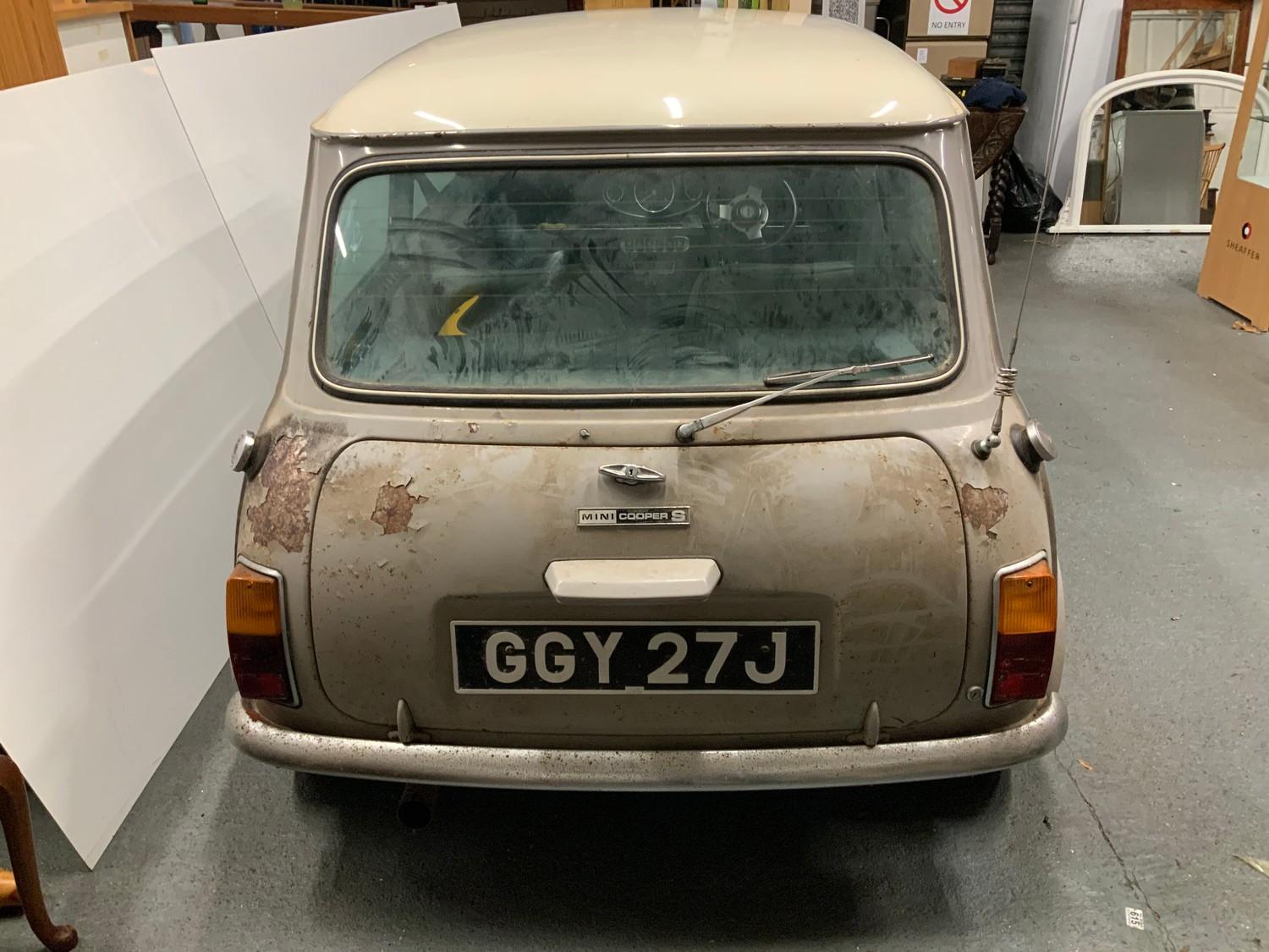 Mini Cooper S 1971 Reg: GGY 27J - 1275cc - Direct from Deceased Estate - Last Taxed in 1991 - Image 2 of 23