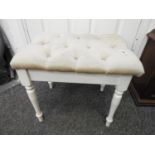 Upholstered Dressing Table Stool