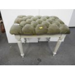 Upholstered Dressing Table Stool