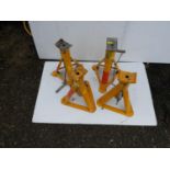 2x Pairs of Axle Stands