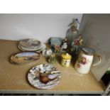 Collectors Plates, Soda Syphon etc