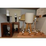 Table Lamps and Coat Hooks