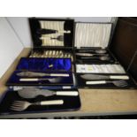 Cased Vintage Cutlery