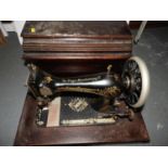 Hand Crank Singer Sewing Machine