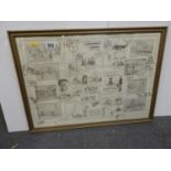 Framed Map - South Molton